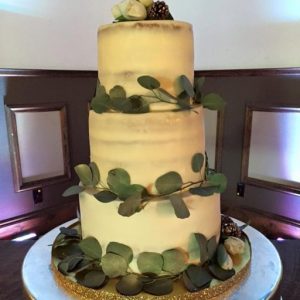 themed wedding cake