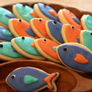 fish shaped cookies